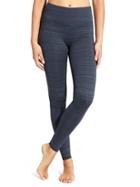 Athleta Womens High Rise Jacquard Chaturanga Tight Size L Tall - Black