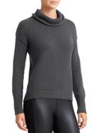 Athleta Womens Breckenridge Sweater Size L - Charcoal Grey Heather