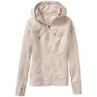 Athleta Slub Strength Hoodie - Oatmeal Heather