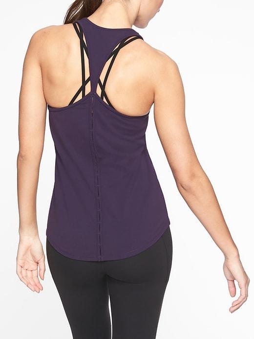 Athleta Womens Inversion Tank 2.0 Purple Drama Size M