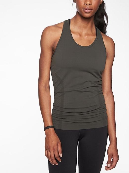 Athleta Womens Speedlight Tank Arbor Olive Size Xs