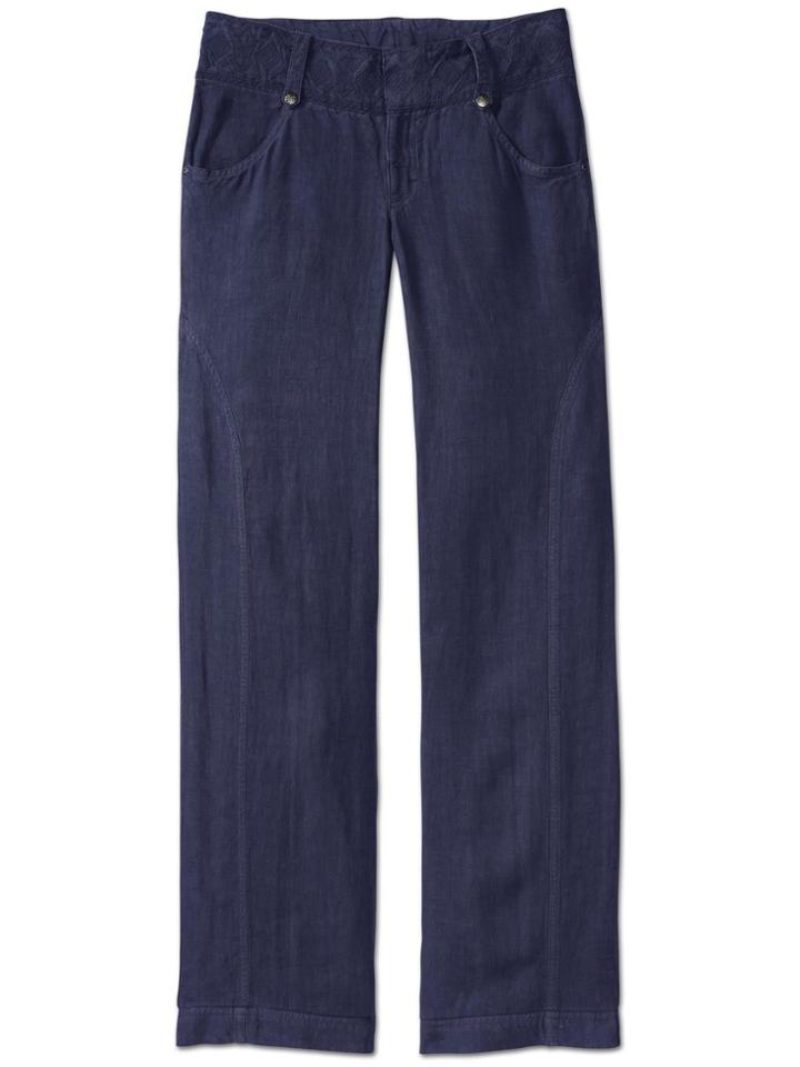 Abalone Embroidered Pant