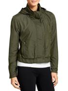 Athleta Womens Military Jacket Forest Green Size Xl