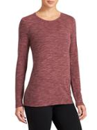 Athleta Womens Transcend Top Size L Tall - Chianti Rain Touch