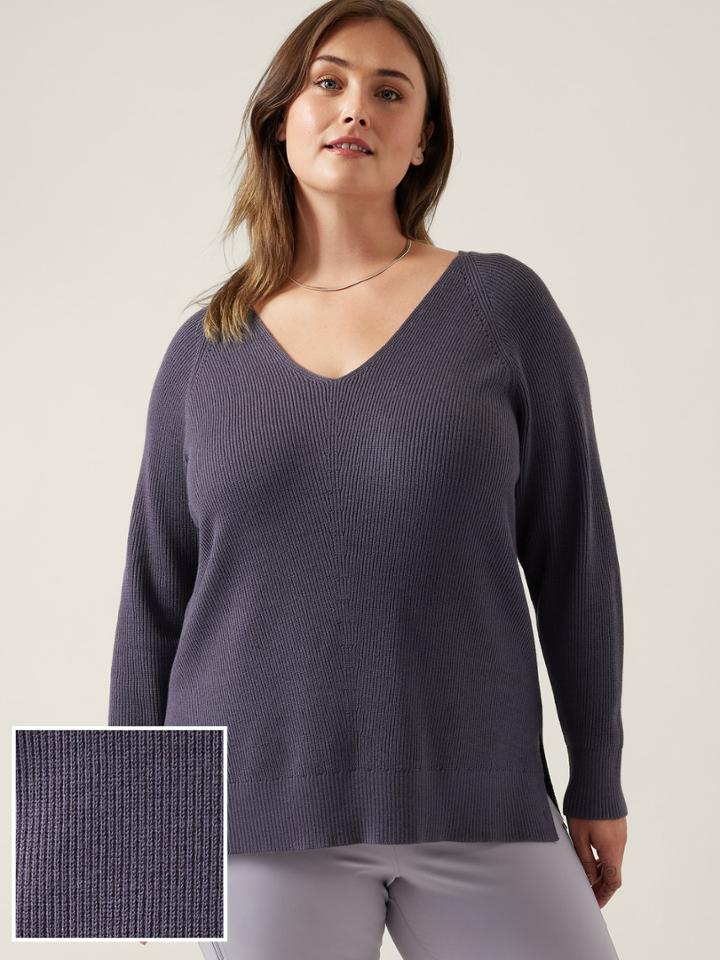 Hanover Refined V-neck Sweater
