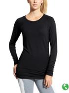 Athleta Womens Studio Cinch Sweatshirt Size S - Black