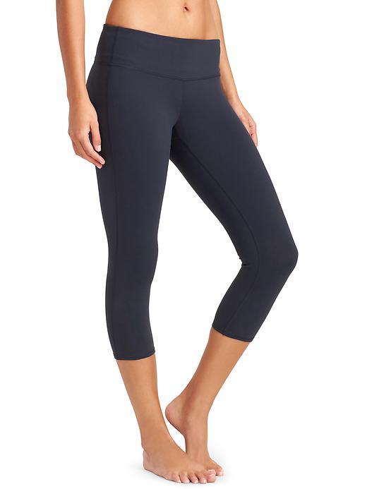 Athleta Womens Chaturanga Capri Size L Tall - Navy