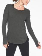 Athleta Womens Lombard Top Herb Olive Heather Size Xs
