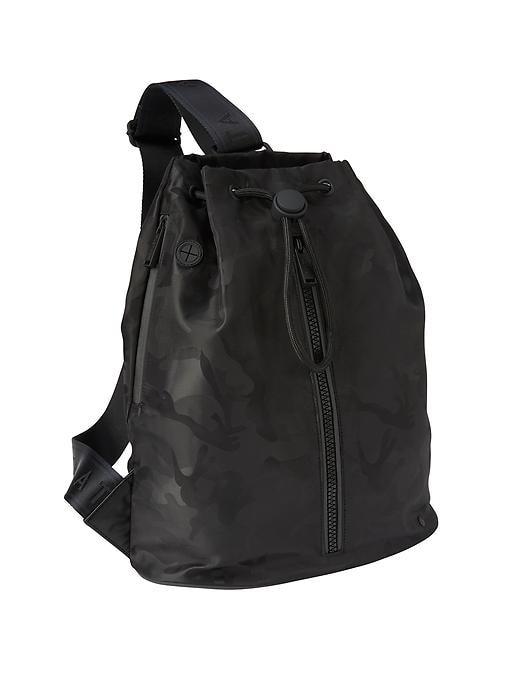 Athleta Womens Camo Bucket Sling Size One Size - Black