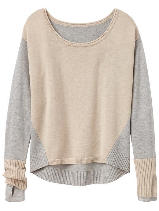 Athleta Merino Frisco Sweater - Oatmeal Heather