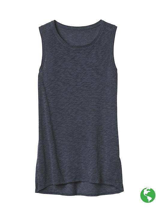 Athleta Womens Eco Wash Daily Tank Size M - Dress Blue