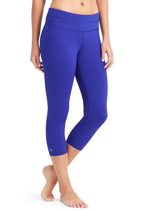 Athleta Womens Sonar Capri Size L - Vibrant Cobalt