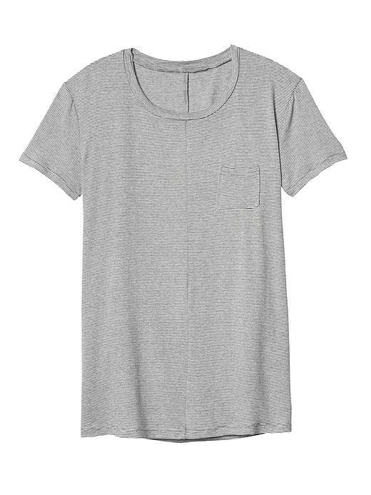 Athleta Womens Tavvy Tee Size L - Grey Heather