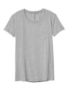 Athleta Womens Tavvy Tee Size L - Grey Heather