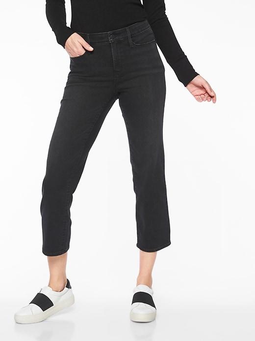 Athleta Womens Sculptek Slim Straight Jean Carbon Wash Carbon Wash Size 0