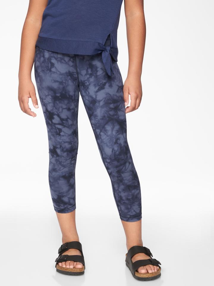 Athleta Girl Tie Dye Powervita Capri