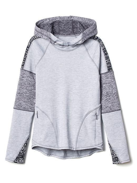 Athleta No Sweat Hoodie Size L - Grey Heather