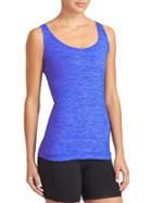 Athleta Womens Odyssey Tank Size L - Capri Blue Heather