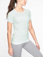 Athleta Womens Foothill Tee Spring Mint Size Xs