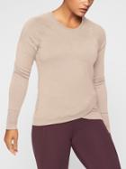 Athleta Womens Criss Cross Sweatshirt Desert Coral Size Xs