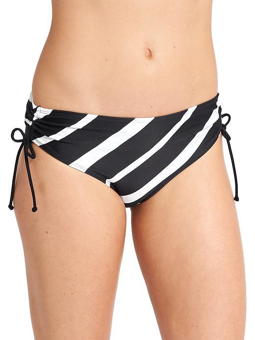 Athleta Womens Belize Stripe Full Tide Bottom Size M - Black