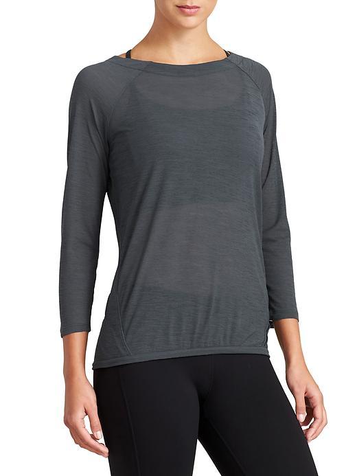Athleta Womens Clarity Top Size M - Flint Grey