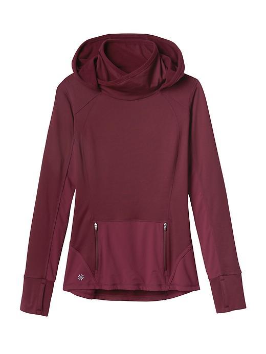 Athleta Womens Plush Tech Hoodie 3.0 Size L Tall - Chianti