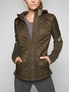 Athleta Womens Rock Springs Jacket Size L Petite - Dark Oasis Green
