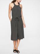 Athleta Womens Mercer Romper Black Olive Size 14