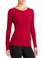 Athleta Womens Remarkawool Top Size L - Red Delicious