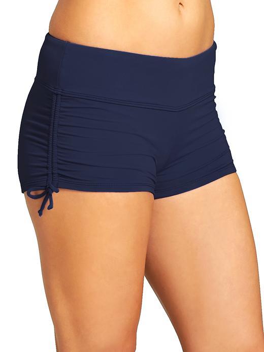 Athleta Womens Scrunch Short Size M - Dress Blue