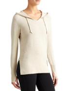 Athleta Womens Aster Sweater Size L - Oatmeal Heather