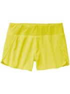 Athleta Womens Pulse Short Size Xs - Aloha Yellow