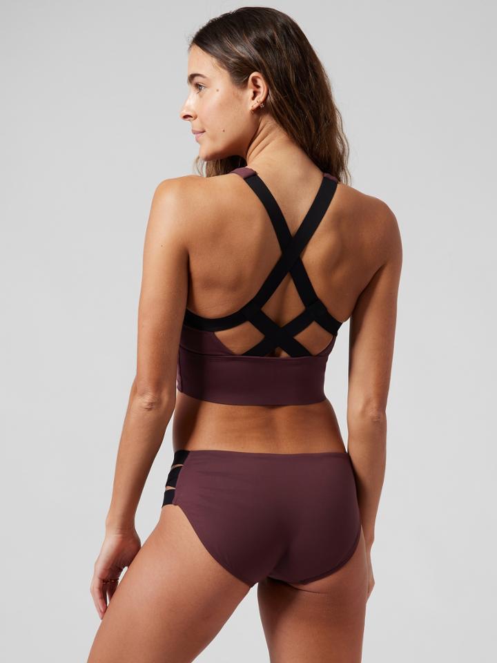 Palm Conscious Crop Bikini Top A-c