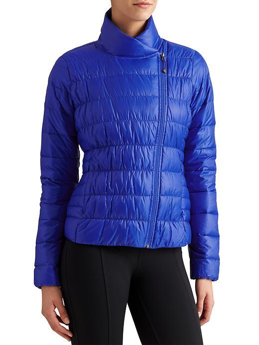 Athleta Womens Downalicious Jacket Size 1x Plus - Capri Blue