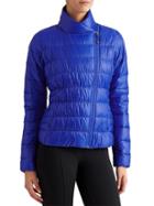 Athleta Womens Downalicious Jacket Size 1x Plus - Capri Blue
