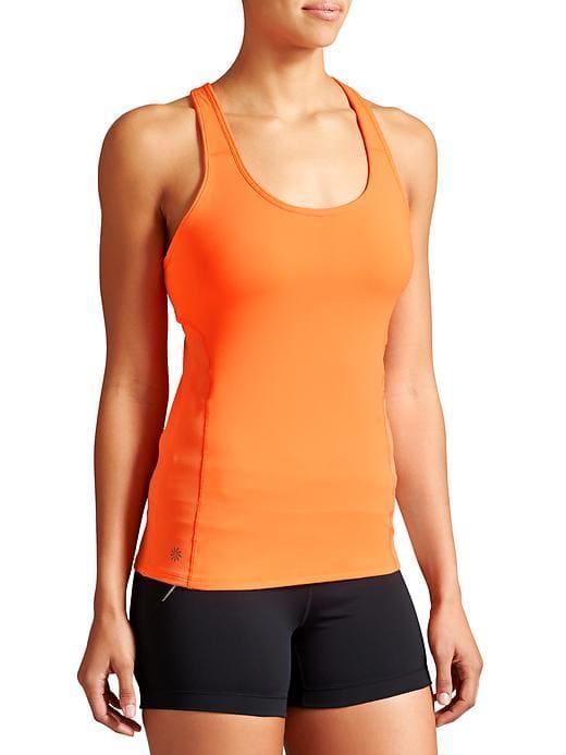 Athleta Womens Swift Tank Cosmic Orange Size Xl