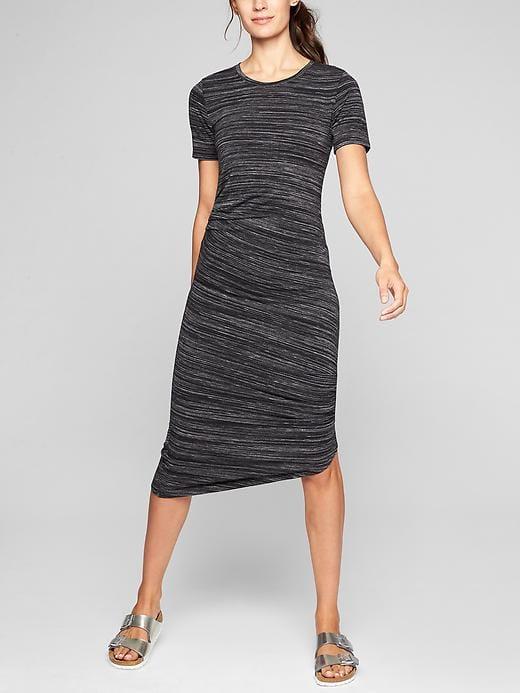 Athleta Womens Downtown Dress Black Size M