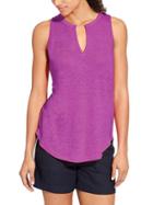 Athleta Womens Easy Newport Linen Tank Size L - Jazzy Purple