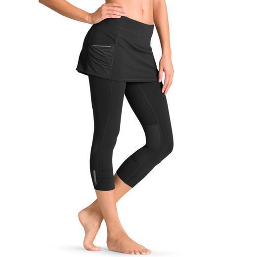 Athleta Acceleration 2 In 1 Capri - Black