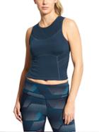 Mesh Cropped Stealth Tank
