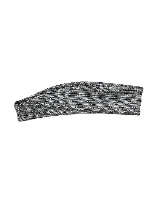 Athleta Womens Jacquard Vital Headband Size One Size - Black/white Jacquard