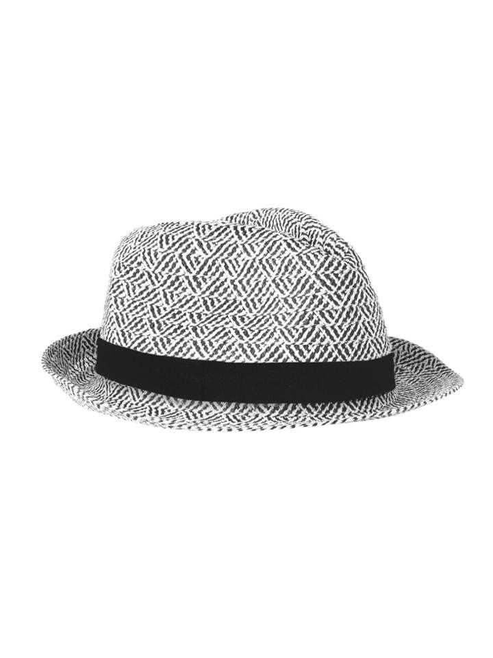Short Brim Straw Fedora