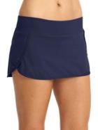Athleta Womens Kata Swim Skirt 2 Size L - Dress Blue