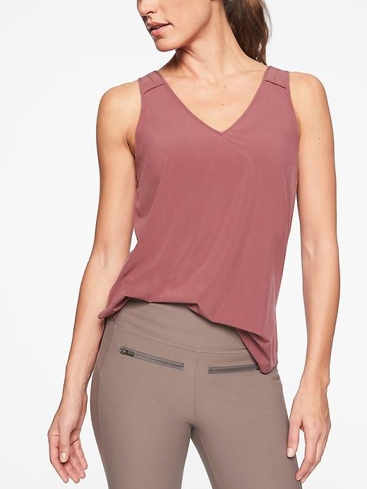 Athleta Womens Fws Tank Crushed Berry Size L