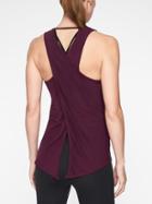 Athleta Womens Essence Texture Tie Back Tank Wild Bloom Size M