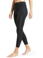 Athleta Womens High Rise Mesh Chaturanga 7/8 Tight Size L Tall - Black