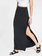 Athleta Womens Marina Maxi Skirt Black Size S