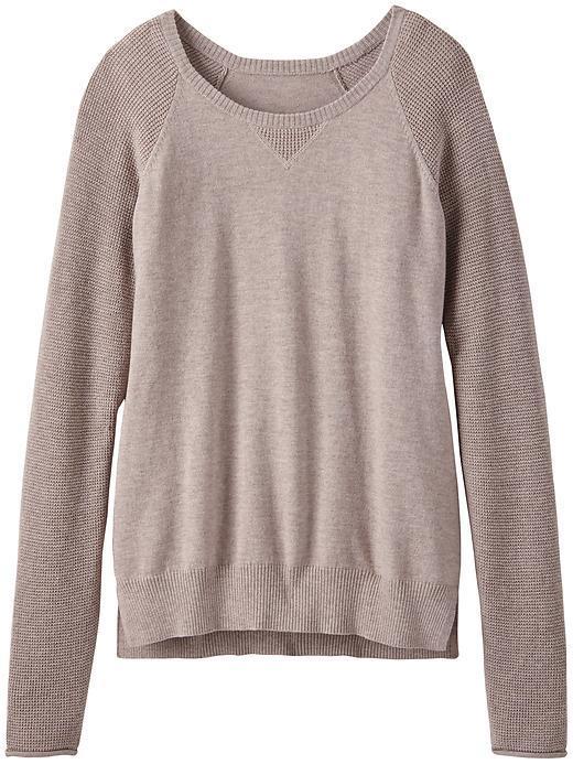 Athleta Bhakta Sweater - Foxtail Taupe Heather
