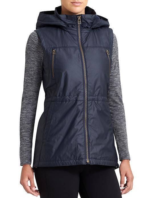 Athleta Womens Rockview Vest Size L - Navy